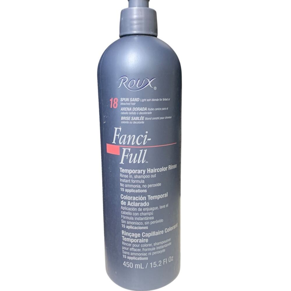 Roux Fanci-Full #18 Spun Sand Temporary‎ Haircolor Rinse 15.2 Oz